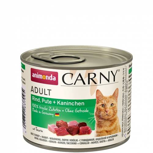 CARNI ADULT консерва за котки различни вкусове 200 гр 