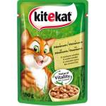 Kitekat пауч за котка различни вкусове 100 гр