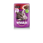 Whiskas пауч за котки различни вкусове 100 гр