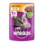 Whiskas пауч за котки различни вкусове 100 гр