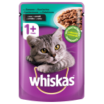 Whiskas пауч за котки различни вкусове 100 гр