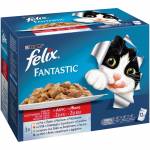 FELIX Fantastic пауч различни вкусове в желе 12 x 100гр.