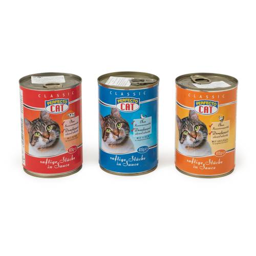 Perfecto Cat консерва за котка различни вкусове - икономик   400 гр