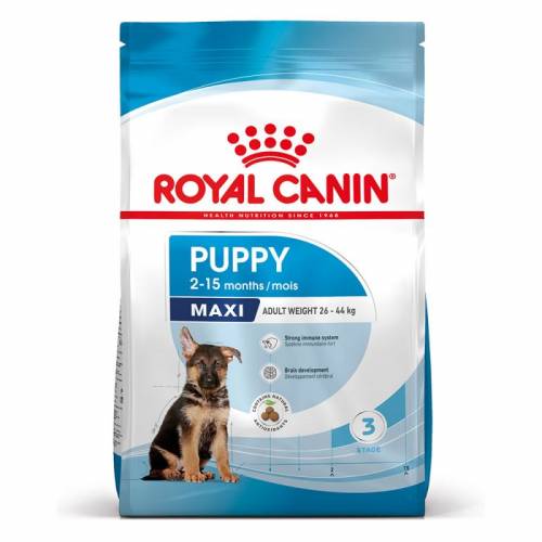 Royal Canin Maxi Puppy, чувал от 15кг, цена за чувал 183.00лв. /1кг-12.20лв./