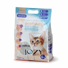 ВОДОРАЗТВОРИМА ПОЛИМЕРНА БИОРАЗГРАДИМА КОТЕШКА ТОАЛЕТНА JOZY 6.5 L, 4 kg , Carbon 
