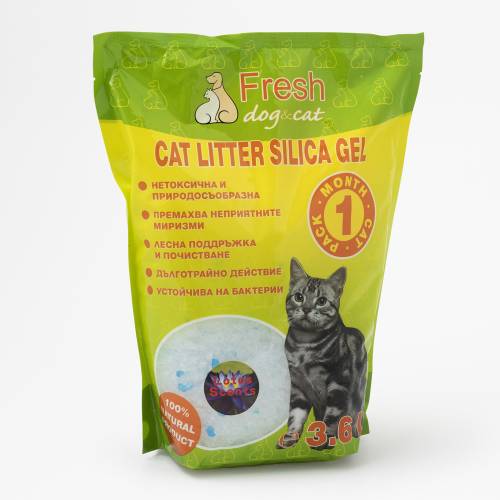 Fresh CAT силиконова тоалетна за котки - Лотос 3,6 литра