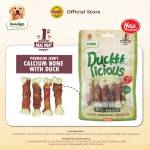 DENTALIGHT - Duckkk Licious Premium Jerky CALCIUM BONE WITH DUCK / КОКАЛЧЕ С ПАТЕШКО 70 g 