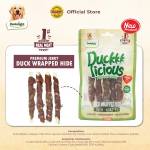DENTALIGHT - Duckkk Licious Premium Jerky DUCK WRAPPED HIDE / СОЛЕТА С ПАТЕШКО 70 g
