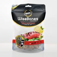 ​Мини лакомства Wisebones СЬОМГА И ЛИМОН, ( с истинско месо) 7,5см, 200г