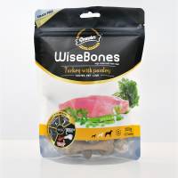 ​Мини лакомства Wisebones  ПУЙКА И МАГДАНОЗ, ( с истинско месо) 7,5см, 200г