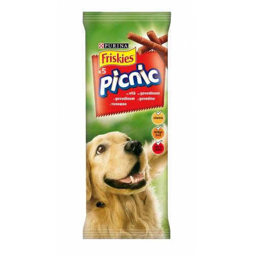 PURINA® FRISKIES® Dog Picnic  лакомство за кучета с различни вкусове 42 гр.