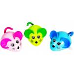 Играчка за коте - мишка механична цветна