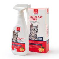Антибактериален спрей - дезодорант за котки