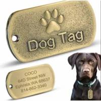 Медальон Dog Tag 4.0 см