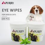 Мокри кърпи PURRY за почистване на очи, за кучета и котки.