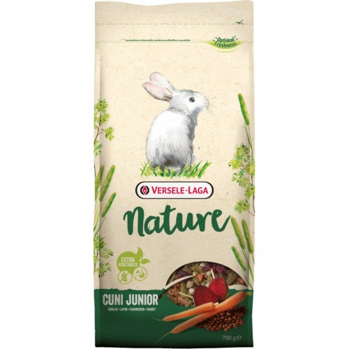 Храна за зайци  CUNI  JUNIOR NATURE 700 гр