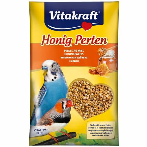 Витакрафт витаминни перли - с мед за вълнист папагал