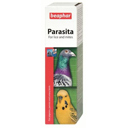 Противопаразитни капки PARASITA за птици 50мл -Биафар